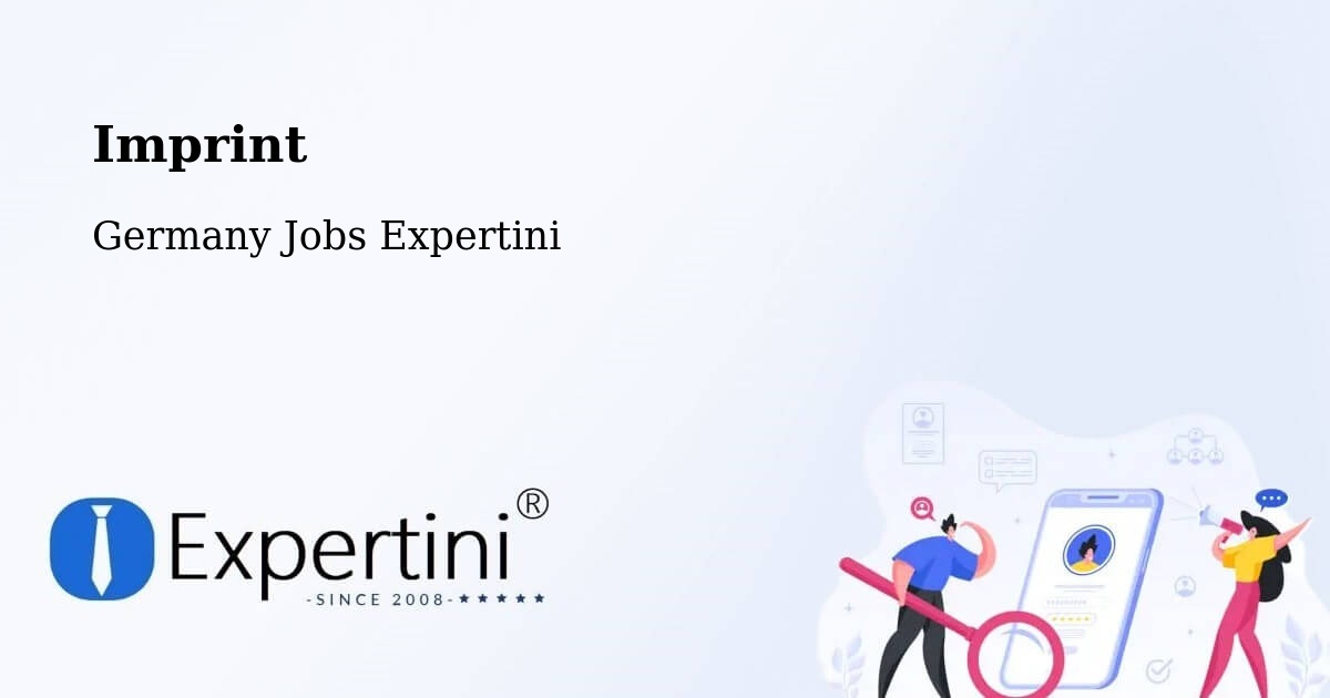 Imprint – Hüttlingen - Germany Jobs Expertini