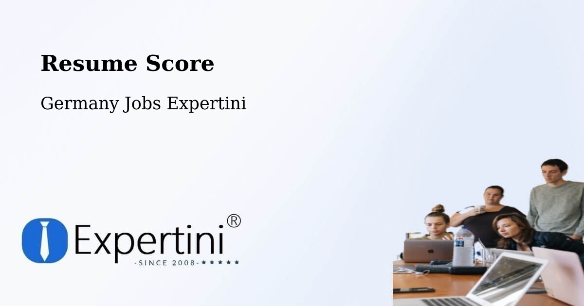 Resume Score & Job Description Match Tool – Hüttlingen - Germany Jobs Expertini